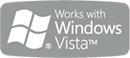 Works with Windows Vista
